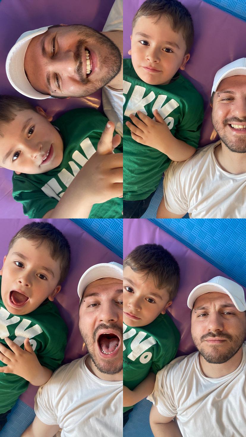 Çocuklar grup aktivitesinde